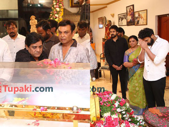 Celebs pays tribute to Superstar Krishna - Set 3